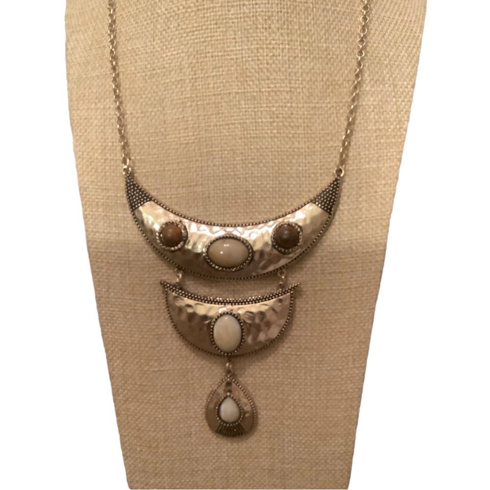 Chico’s imitation gold plated necklace NWOT